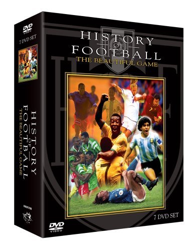 Black DVD case with collage of football players on the cover.