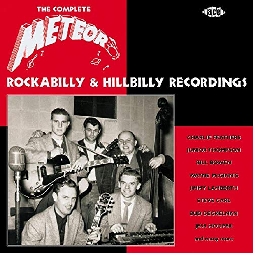 CD cover for “Rockabilly & Hillbilly Recordings” featuring a vintage band photo.