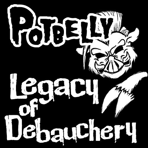 Black and white CD cover with stylized text and a monstrous face.