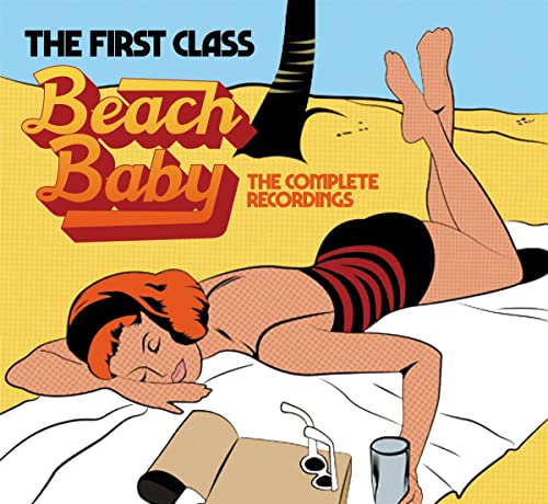 CD cover: illustrated woman lounging on a beach with text overlay.