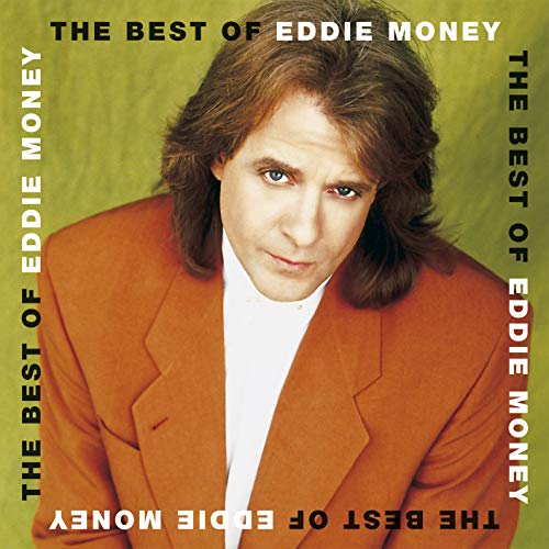 CD cover featuring Eddie Money with brown hair, orange jacket, and white shirt.
