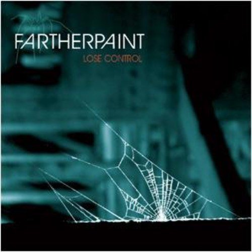 CD cover for Farther Paint’s “Lose Control” with a spiderweb design.