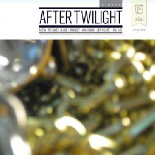 "CD cover with 'After Twilight' title, featuring blurred lights and artist names."