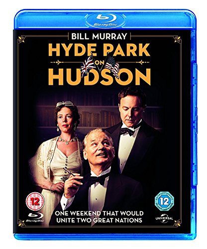 Hyde Park on Hudson" Blu-ray cover featuring Bill Murray and Olivia Williams.