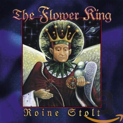 CD cover: a crowned figure with a bird, ornate details, dark background.
