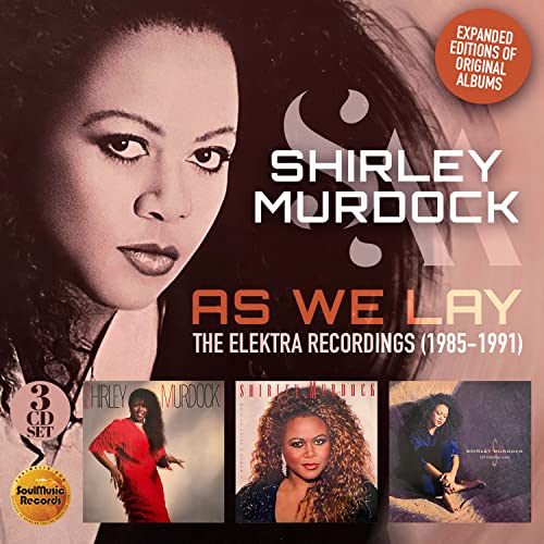 CD cover for Shirley Murdock’s “As We Lay” compilation, featuring her portrait.