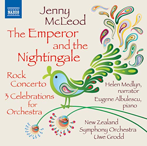 CD cover for "The Emperor and the Nightingale" with bird illustration.