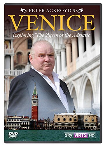 DVD cover featuring Peter Ackroyd in front of a view of Venice, Italy.