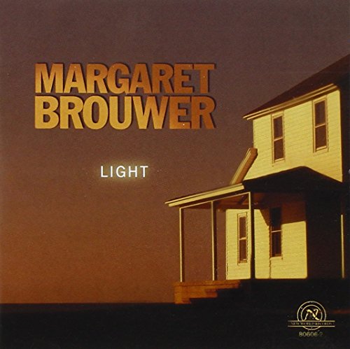 CD cover for Margaret Brouwer’s “Light” featuring a house in sunlight.