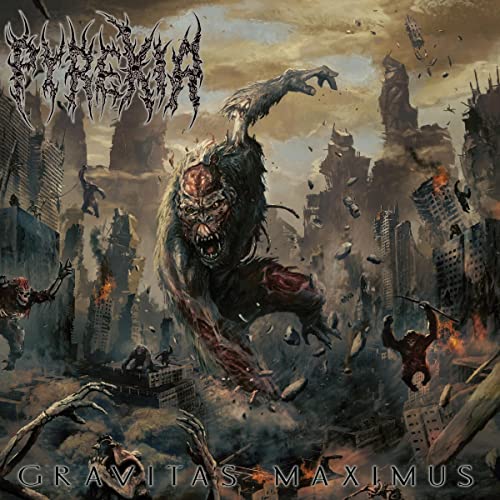 CD cover: monstrous figure amidst a ruined, apocalyptic cityscape.