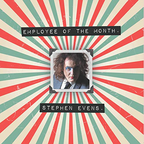 CD cover for Stephen Evens’ “Employee Of The Month” with portrait.