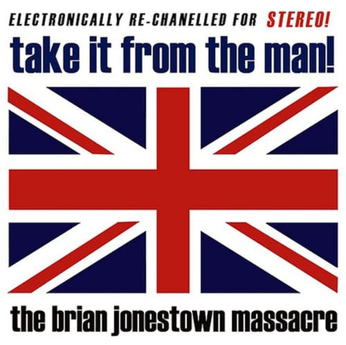 Album cover for Brian Jonestown Massacre featuring a Union Jack flag.