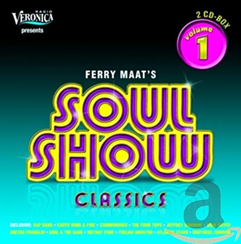CD cover for “Ferry Maat’s Soulshow Classics Vol. 1” with bright text.