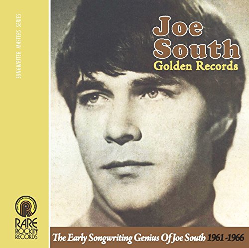 CD cover for Joe South’s “Golden Records” featuring a portrait of the artist.