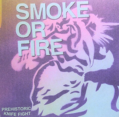 Vinyl record cover with tiger illustration and text "Smoke or Fire" in large letters.