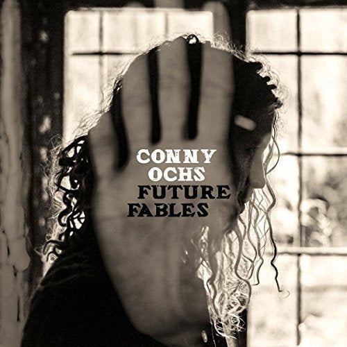Album cover for Conny Ochsā āFuture Fablesā featuring a blurred portrait.