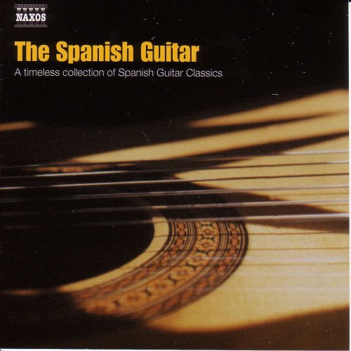 CD cover with a close-up of a guitar sound hole and yellow title text.