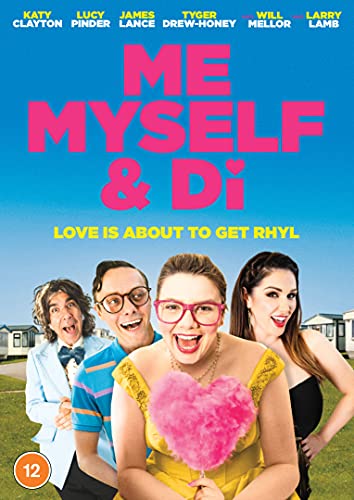 DVD cover for "Me Myself & Di" featuring three smiling actors.