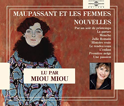 3CD set of Maupassant stories read by Miou Miou, with portraits.