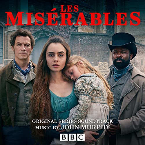 Les Misérables" soundtrack CD cover featuring characters from the BBC series.