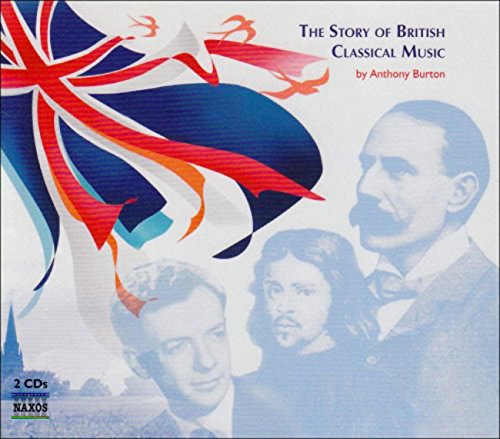 "CD cover with blue-toned portraits and a stylized Union Jack flag design."