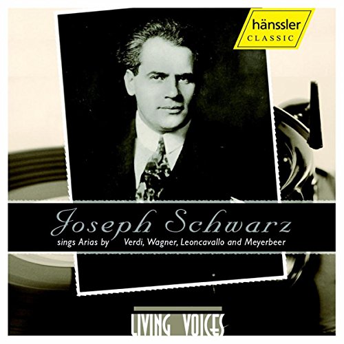 CD cover featuring a black and white portrait of opera singer Joseph Schwarz.