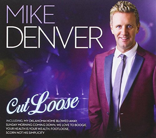 "Mike Denver CD cover featuring a man in a purple suit against a purple background."
