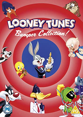 Looney Tunes DVD cover featuring Bugs Bunny, Daffy Duck, and other characters.