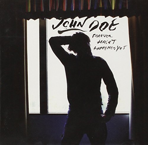 "Album cover with a silhouette of a man standing in front of a bright window."
