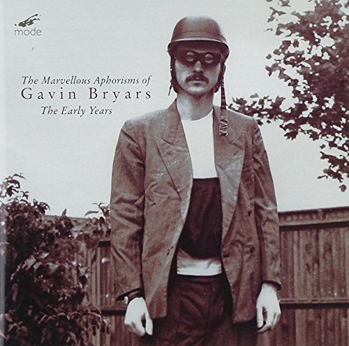 CD cover featuring a sepia-toned portrait of a man in a helmet and suit.