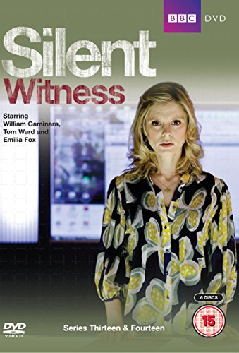 DVD cover for "Silent Witness" featuring a woman in a patterned blouse.