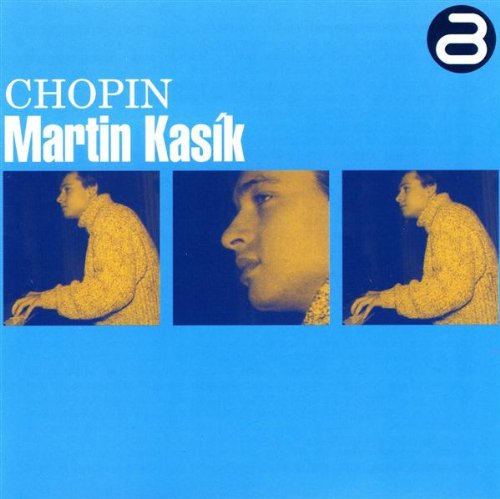 "Blue CD cover with three yellow-toned images of a man playing piano."