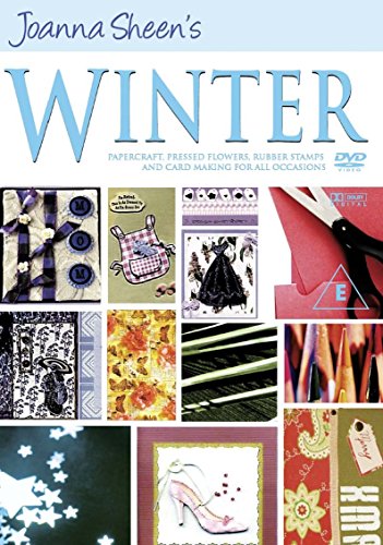 "Winter" DVD cover featuring a collage of craft images and title in blue font.