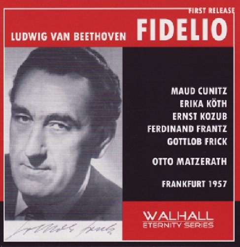 CD cover for Beethoven’s Fidelio, featuring a portrait of a man.