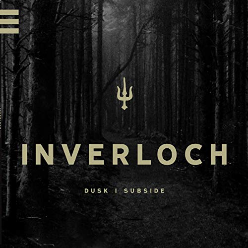 Dark forest scene with "Inverloch" in gold text and a trident symbol above it.