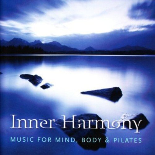"CD cover with serene lake scene, 'Inner Harmony' text, and Amazon logo."