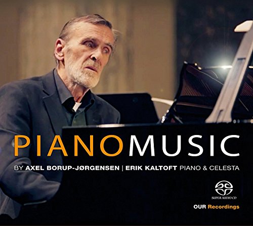 CD cover featuring pianist Erik Kaltoft and the text "PIANO MUSIC".