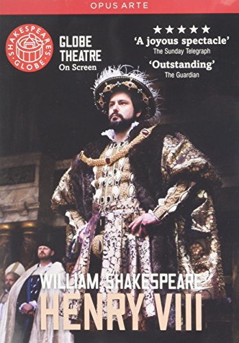DVD cover featuring a man in regal Tudor-era clothing, Henry VIII.
