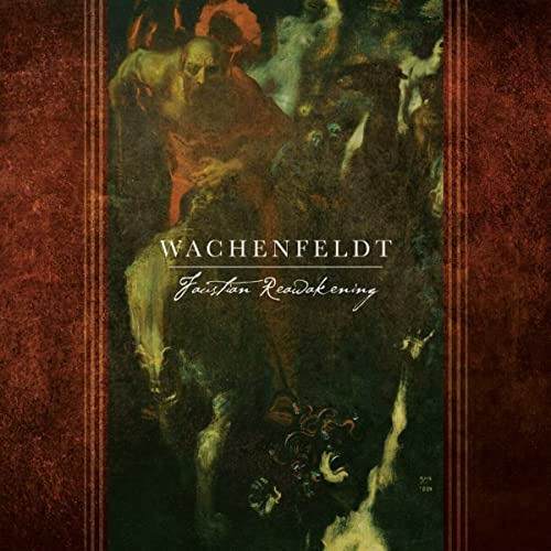Dark, textured CD cover featuring a ghostly figure and ornate lettering.