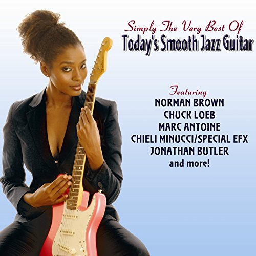 CD cover featuring a woman with a pink electric guitar.