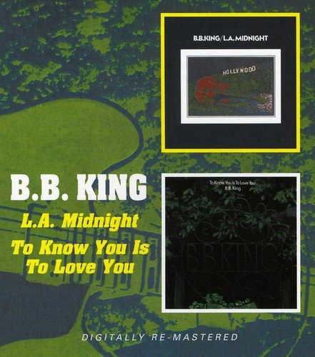 "B.B. King CD cover with guitar graphic and two album covers."