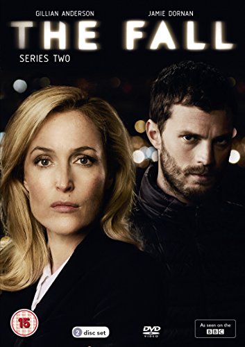 DVD cover for "The Fall Series 2" featuring Gillian Anderson and Jamie Dornan.