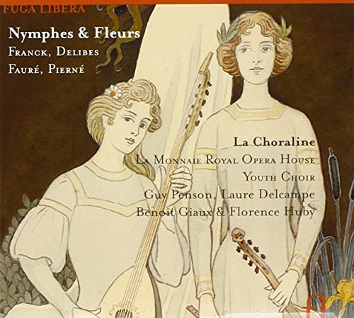 CD cover featuring illustration of two women holding stringed instruments, with text overlay.