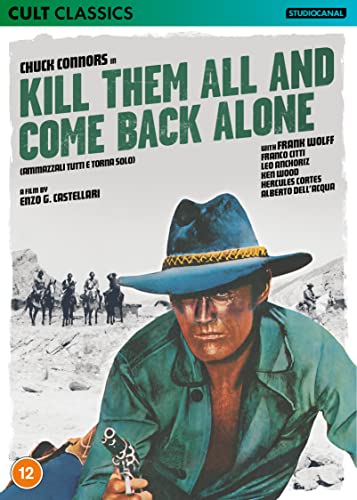 DVD cover for "Kill Them All And Come Back Alone" featuring Chuck Connors.
