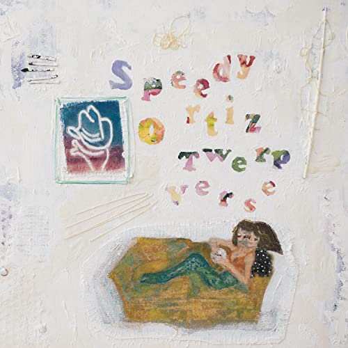 Album cover for Speedy Ortiz’s “Twerp Verse” with painted imagery.