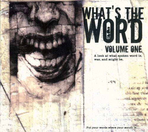 CD cover with distressed black and white image of a screaming face.