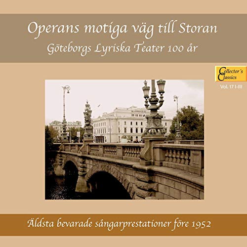 CD cover: Gothenburg opera house and bridge in sepia tones.