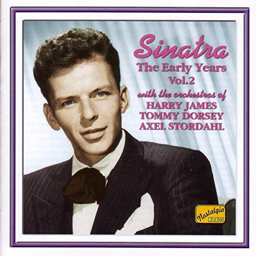 Frank Sinatra portrait on CD cover, “The Early Years, Vol. 2.”