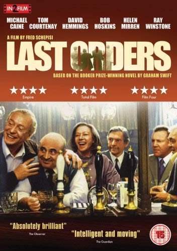DVD cover for the film Last Orders featuring a group of actors in a pub.
