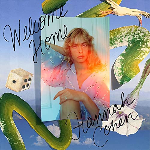 Album cover for Hannah Cohen’s “Welcome Home” with collage imagery.